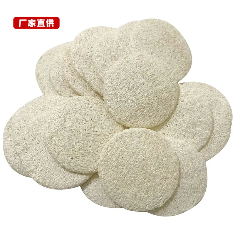 6x6cm Loofah Makeup Remover Pads for Eyes and Face