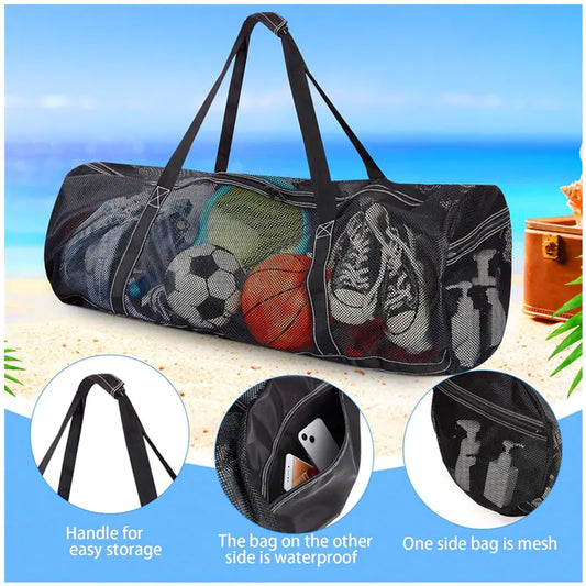 Large Diving Mesh Luggage Bag for Travel and Storage