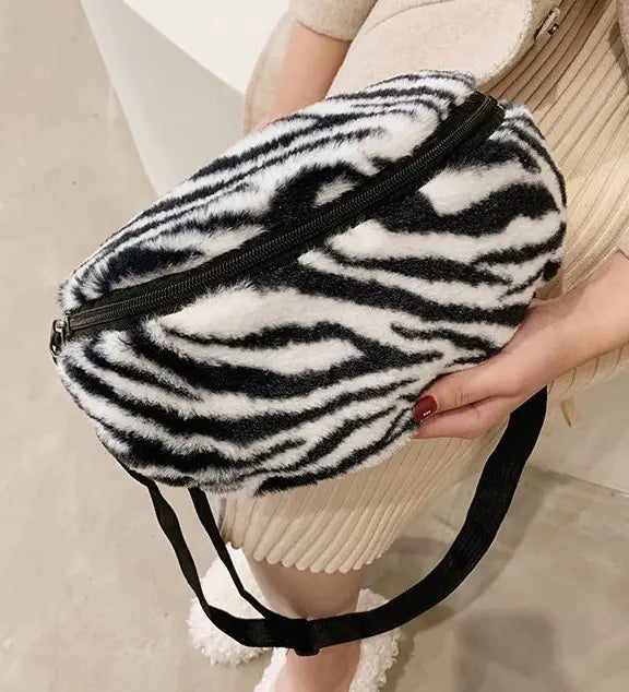 Leopard Print Casual Crossbody Bag for Women