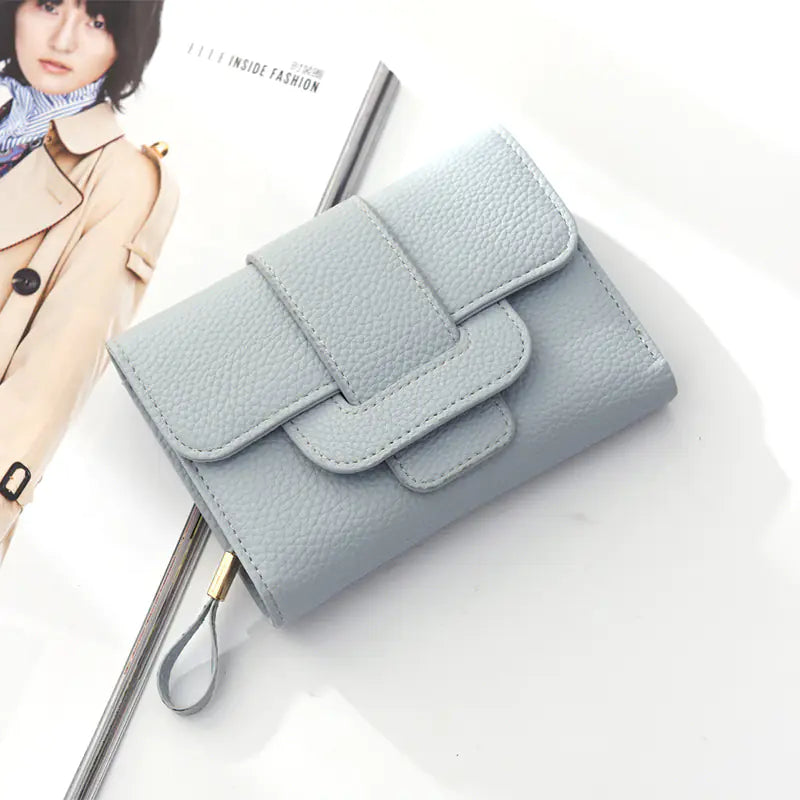 Fashionable Ladies Wallet with Lychee Pattern Design