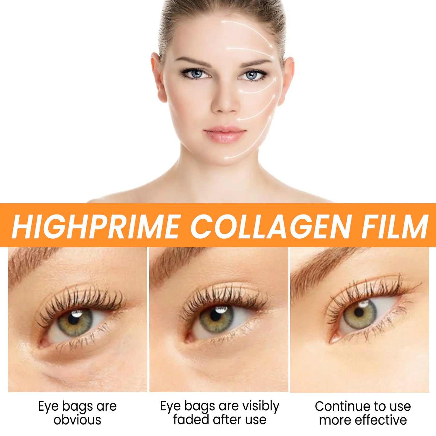 EELHOE Collagen Eye Mask for Puffiness & Dark Circles