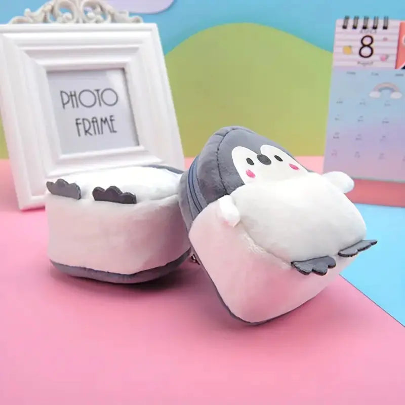 Cute Penguin Coin Purse and Lipstick Bag