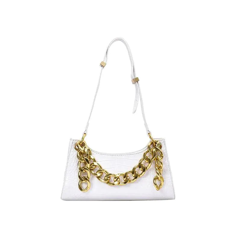 2020 Vintage Crocodile Pattern Chain Bag (Shoulder)