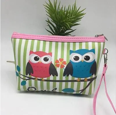 Simple Wallet Handbag, Owl Clutch, Easy Makeup Bag