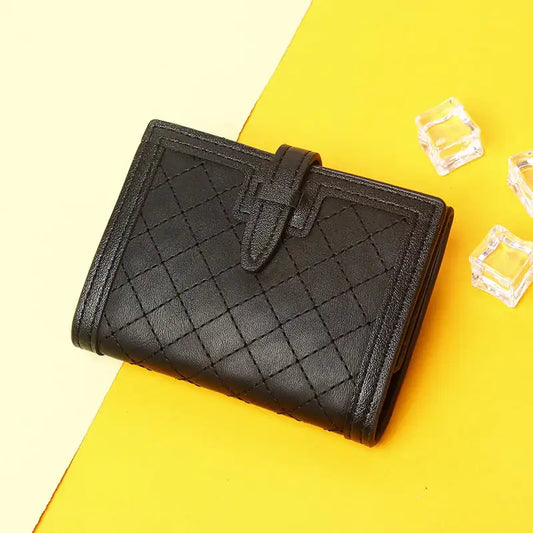 Compact Japanese-Korean Wallet with Card Slots