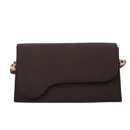 Trendy Retro Frosted Baguette Underarm Bag for All Seasons