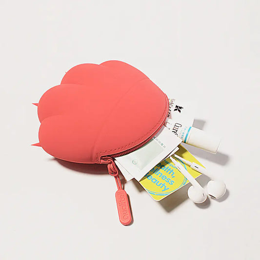 Cute Cat Paw Mini Wallet with Custom Logo